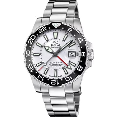 Jaguar - J1011/1 - Polshorloge - Heren - Kwarts - Ceramic GMT