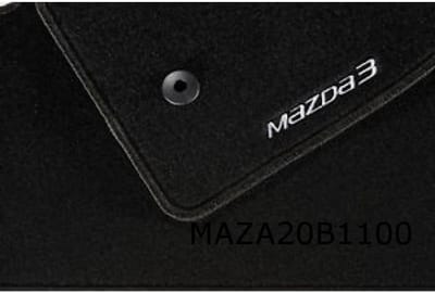 Mazda 3 (10/13-3/19) Mattenset 'standaard' (4x) Origineel! BHR1V0320