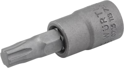 Wurth - 1/4 inch dopsleutel TX IP - 1/4 inch dopsleutel TX IP Soort aandrijving Binnenvierkant Aansluiting TX10