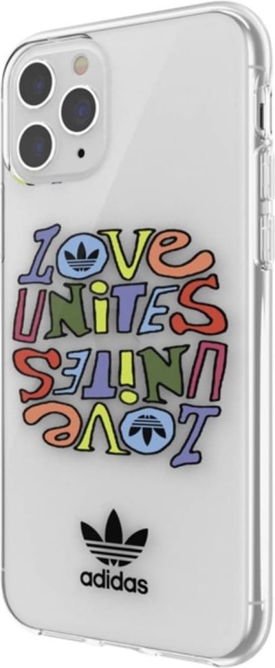 adidas, Hoesje geschikt voor iPhone 11 Pro - Originals Pride, Wit
