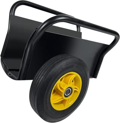 Paneelwagen - Slab Dolly - Materiaal Verplaatsen - Automatisch Klemontwerp - 1000 Lbs Capaciteit - Zwart