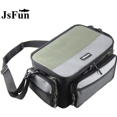 Multifunctionele vistas Oxford vismolen kunstaas opbergtas outdoor karpervistuig schoudertas crossbody tassen PJ139 YSX 34*28*5CM