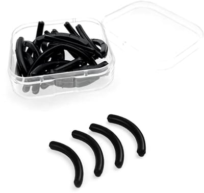 Dailygoods- Wimperkruller Universeel - Vervangende Pads - Siliconen Refill - 20 Stuks - Opbergdoos - Goede Elasticiteit - Wimpercurlers