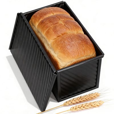 Dailygoods- Bakvorm Brood Pan 2.2Lb Capaciteit - Rechthoekige Bakvorm - Uniforme Verwarming - Geïntegreerd Ontwerp - Veilig Bakken - Geschikt voor Cake - Cakevorm