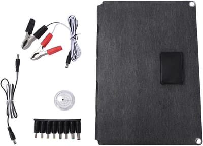 Opvouwbaar zonnepaneel 120W Draagbare opvouwbare zonneladerkit Waterdicht ETFE Monokristallijn Dual USB Type C DC-uitgang PD Snel opladen voor kamperen