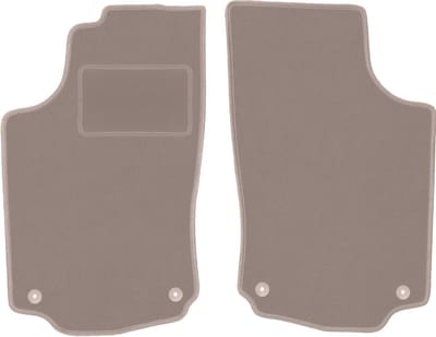 Beige voormatten voor: Opel Combo C combivan (2001-2011)