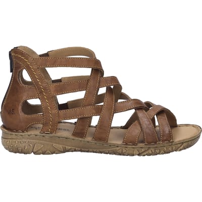 Josef Seibel - IVY 06 - Sandalen met hakDames SandalenPopulaire damesschoenen Josef - Kleur: Bruin - Maat: 37