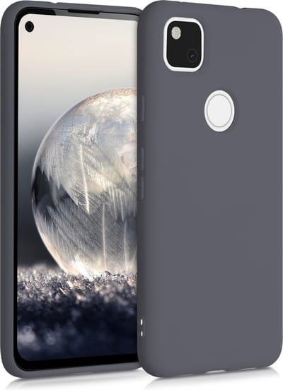 kwmobile telefoonhoesje geschikt voor Google Pixel 4a - Hoesje voor smartphone - Back cover in steengrijs