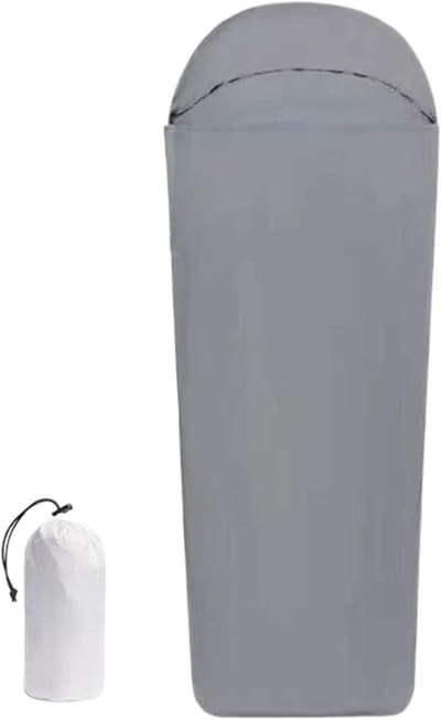 Lichtgewicht Slaapzak - Slaapmat Opvouwbaar - Kamperen en Reizen - Ademend en Scheurbestendig - 210 x 80 cm - Blauw
