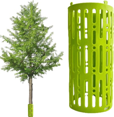 Uitbreidbare boombeschermingshoes, 12 stuks (20 x 30 cm) voor optimale stambescherming, ventilatiegaten en bescherming tegen wilde dieren