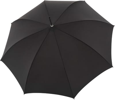 doppler Manufaktur Paraplu Diplomat Oxford Black Zwart