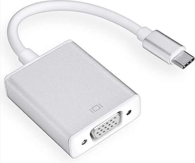 *** USB-C naar VGA Adapter geschikt voor Macbook/Chromebook/Acer/ Dell/HP/Lenovo - Hub - Laptop Computer - van Heble® ***