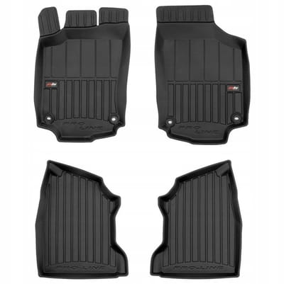 FROGUM PROLINE Automatten - Geschikt voor OPEL COMBO C (2001-2011) - 4-delig - TPE Rubber - Zwart