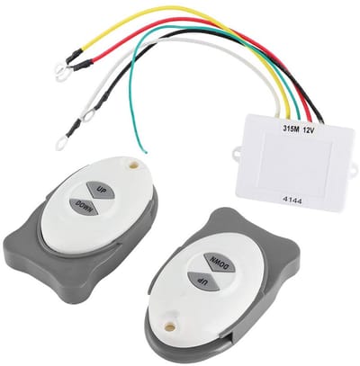 Dailygoody - Draadloze Afstandsbediening - Ankerlier Schakelaar - Ideaal voor Boot en Zeil - Accessoire voor Marine - Betrouwbare Controle - Geschikt ..