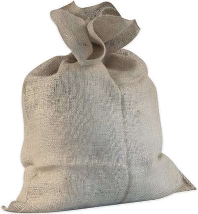 Jute zak voor winterbescherming van planten - 60 x 100 cm, natuurlijk, decoratief