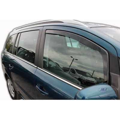 Déflecteurs d'air - J&J AUTOMOTIVE - Opel Zafira B - Fumé - Acrylique renforcé - Installation facile