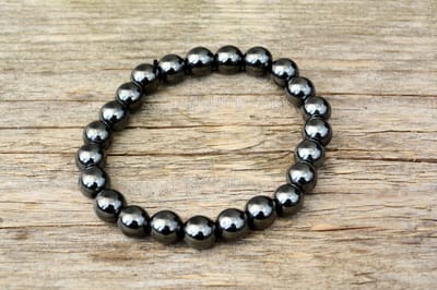 Hematiet - Magneet energie edelsteen kralen armband - 8 mm