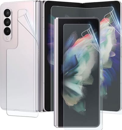 Screenprotector geschikt voor Samsung Galaxy Z Fold 4 - Folie Screen Protector Screenprotector geschikt voor Samsung Fold 4