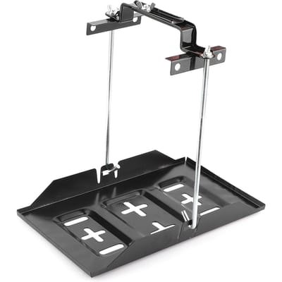 Accuhouder, houder voor houder, klembeugelset, auto-accessoire, 27 cm 27cm/10.6in