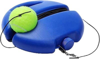 Tennistrainer - Oefenbal apparaat - Vaardigheden verbeteren - Anti-knoop touw - 21 cm - Rond