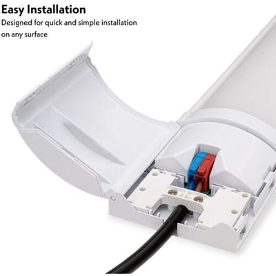 HOFTRONIC LED batten 120cm - 5600 lumen 40 Watt (140 lm/W) - 3000K Warm Wit - Flikkervrij - IP20 voor binnen - Onderbouwverlichting