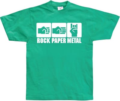 Hybris Rock-Paper-Metal Green