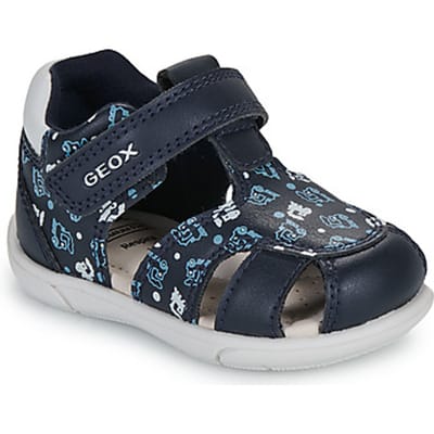 GEOX SANDAL ZAPITO DREUMES Sandalen - DONKER MARINEBLAUW/WIT - Maat 20