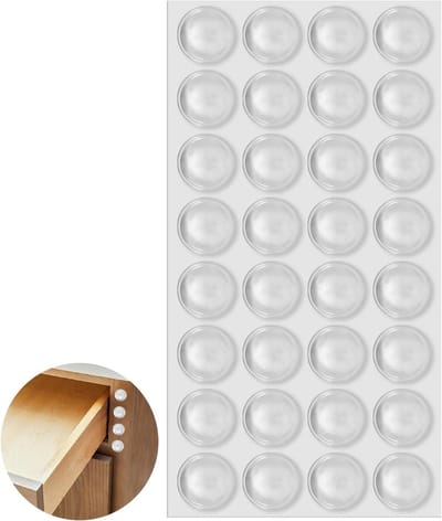 Meubelstootkussens - Zelfklevende pads - Bescherming meubels - Zachte siliconen - 32 stuks - Transparant