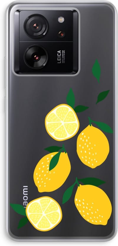 Case Company® - Hoesje geschikt voor Xiaomi 13T Pro hoesje - You're my lemon - Soft Cover Telefoonhoesje - Bescherming aan alle Kanten en Schermrand