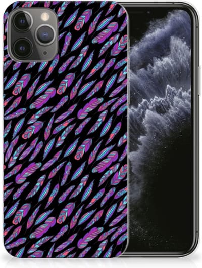 Apple iPhone 11 Pro TPU bumper Feathers Color
