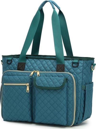 Dames Werktas met Laptopcompartiment - Grote Tote Tas voor School, Kantoor en Zakelijk Gebruik