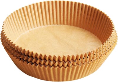 Verantwoorde Airfryer Bakpapier Tray - Voedselabsorberend, Vetvrij en Herbruikbaar Bakpapier voor Gezond Koken