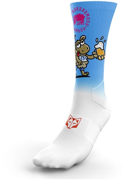 Otso Kukuxumusu Beer Runner Sokken Blauw EU 40-43