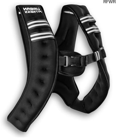 RFWR® Gewichtsvest voor Training en Fitness - Verstelbaar Zwart, Ideaal voor Hardlopen, Krachttraining en Cardio