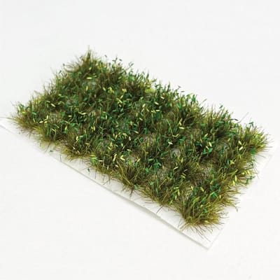 Grasbosjes - Miniatuur gras - Landschapsdecoratie - Zelfklevend - 32 stuks - Groen