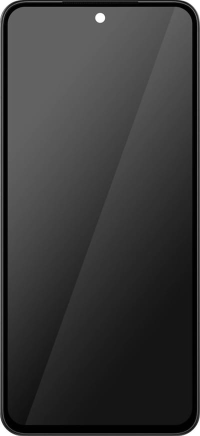 Xiaomi, Scherm + Kader Geschikt voor Xiaomi Redmi Note 12s Volledig blok Origineel scherm, Zwart