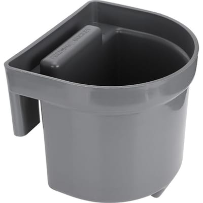 HL MP70B Tétines en Plastique Remplaçables Capacité 4L Seau d'Alimentation pour Lait de Veau pour Bovins Ovins black