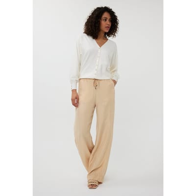 EsQualo Cardigan Batwing Basic Knit Off White Maat: S | Longsleeves Outlet | Dames | Wit