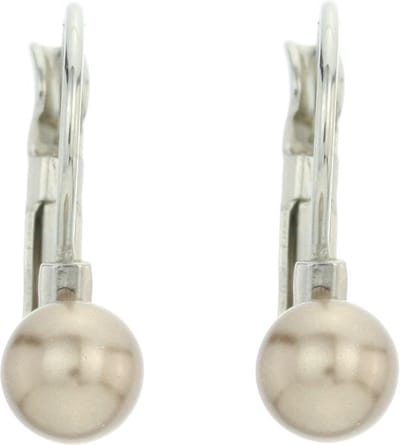 Behave - Champagne pareloorbellen 1.8cm - zachte elegante look