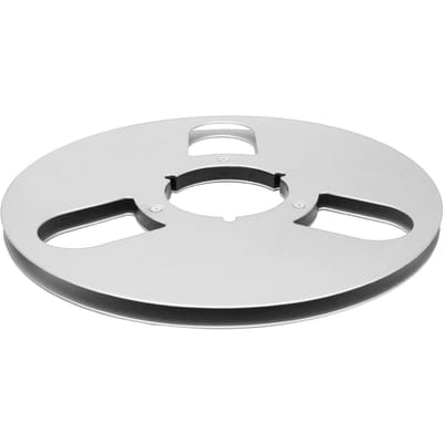 1 4 10 Inch Lege Spoel Aluminiumlegering 3 Gaten Open Spoel Geluidsband Lege Spoel Openingsmachine Onderdeel voor TEAC zilver