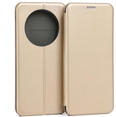 Beline Book Magnetic Serie - Gouden Smartphonehoesje - Magnetisch Sluiting - Voor Xiaomi 14C