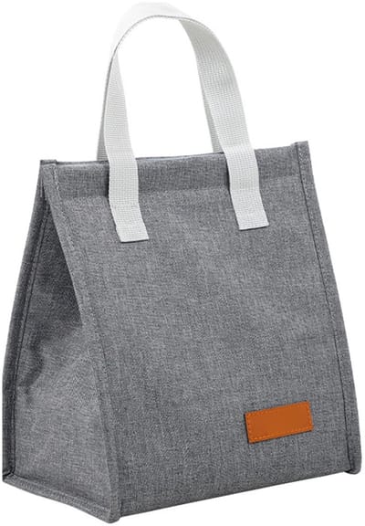 Dailygoods- Lunchtas Grote Capaciteit - Geïsoleerde Container - Kationische Stof - Waterdicht - Draagbaar Voedselpakket - Afmetingen 22x13,5x24 cm - Lunchbox