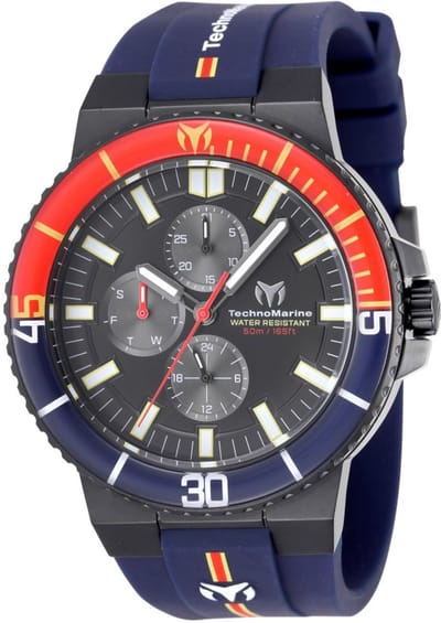 TechnoMarine Racing Legends TM-525030 Heren Quartz Horloge - 43 mm