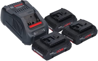 Bosch Professional Power Set – GAL 1880 Lader – 3x ProCORE 18V 4.0Ah