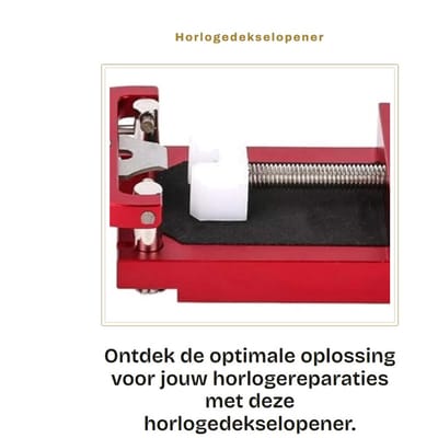 Dailygoods - Horlogedekselopener - Horlogereparatiegereedschap - Professioneel en gebruiksvriendelijk - Compact formaat - Moersleutel voor horloges -...