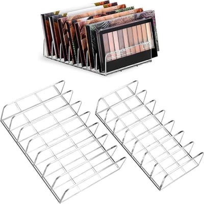Make-up Opberger - Cosmetica Organizer - Sieraden Opbergen - 7 Vakken Per Stuk - 2 Stuks - Transparant