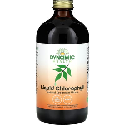 Dynamic Health, Chlorophylle Liquide, Menthe Verte Naturelle, 16 fl oz (473ml)