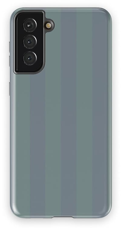 DripCase Gestreept Hoesje Samsung Galaxy S21 Plus | Backcover met Mag | Stripes Motief | Trendy Case Samsung Galaxy S21 Plus met Strepen Blue Mojito