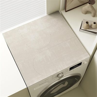 Wasmachine Droger Topmat - Apparaat Beschermer - Apparaten Beschermen - Snel Absorberend - Niet Gespecificeerd - Geometrische Stijl