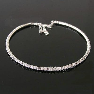 Mode Vente Style Star Nouveau Femmes Brillant Cristal Strass Colliers Collier Ras du Cou Colliers Mariage Anniversaire Bijoux gray